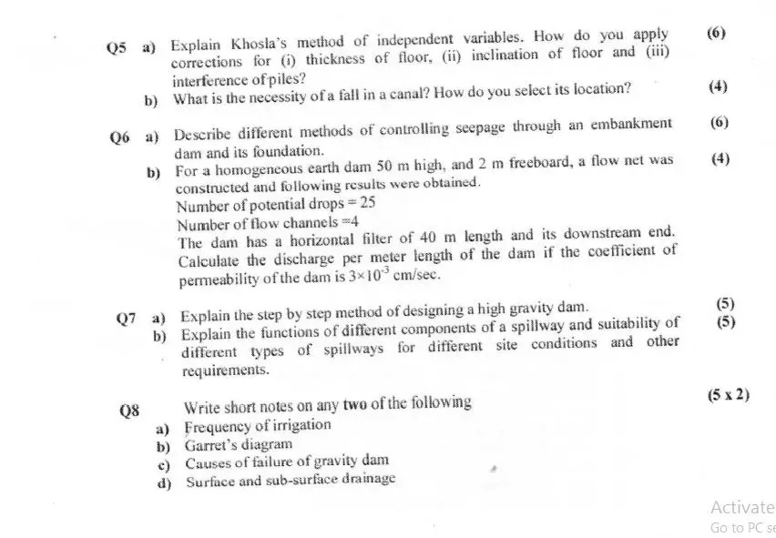 mechanics b.tech questions