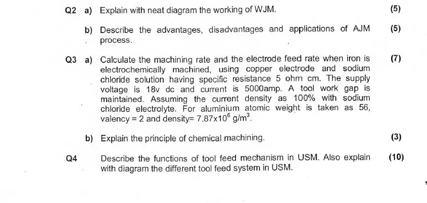 mechanics questions