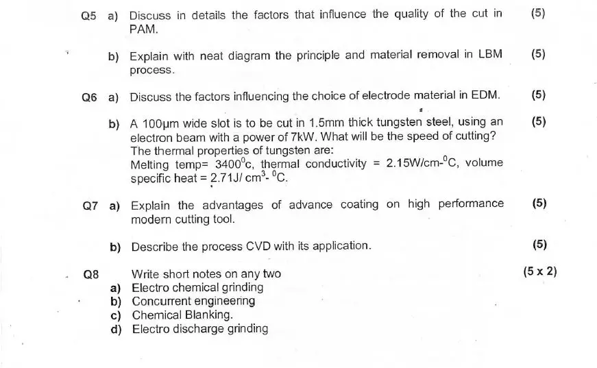 mechanics b.tech questions