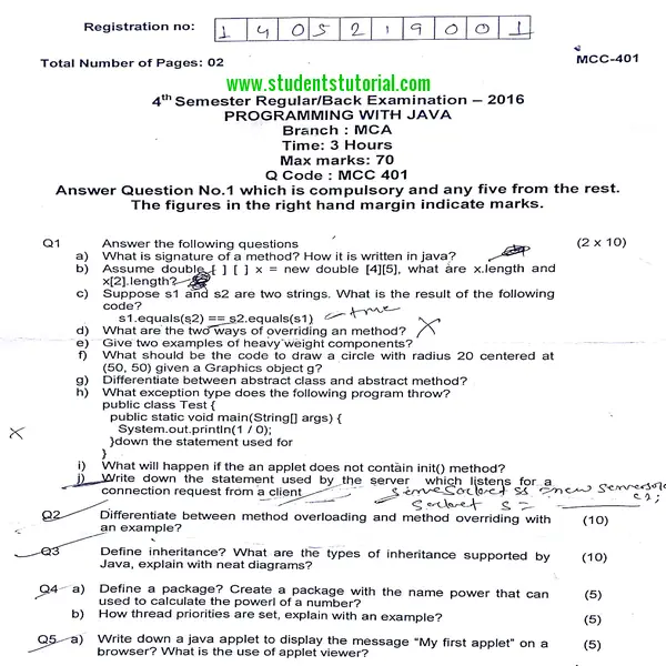 Java Programming